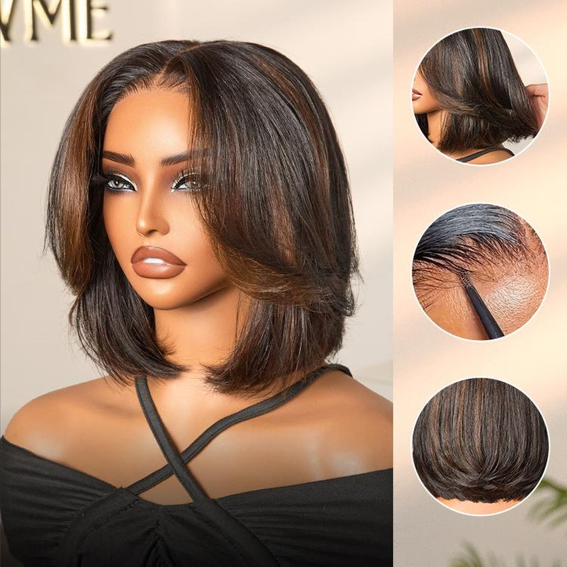 LUVME Layered Bob Wig