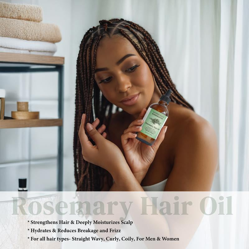 Handcrafted Rosemary Hair Growth Oil
