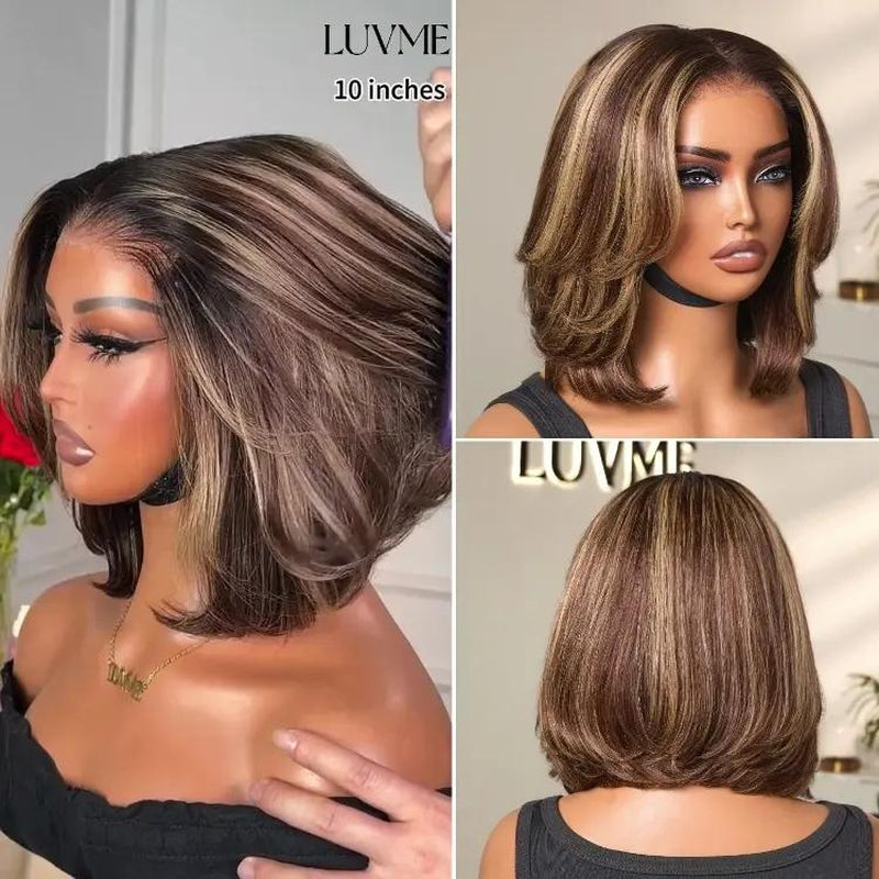 LUVME Layered Bob Wig