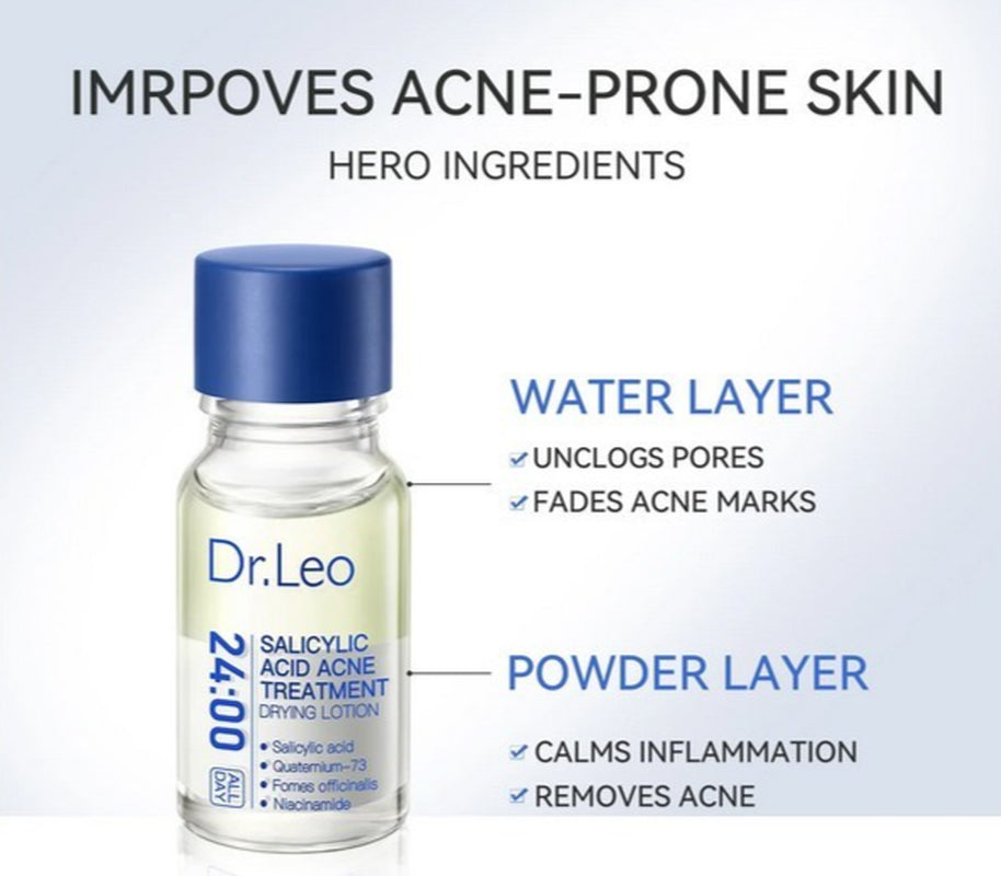 Dr.Leo Salicylic Acid Acne Serum 10Ml – anti Acne, Scar & Pimple Treatment