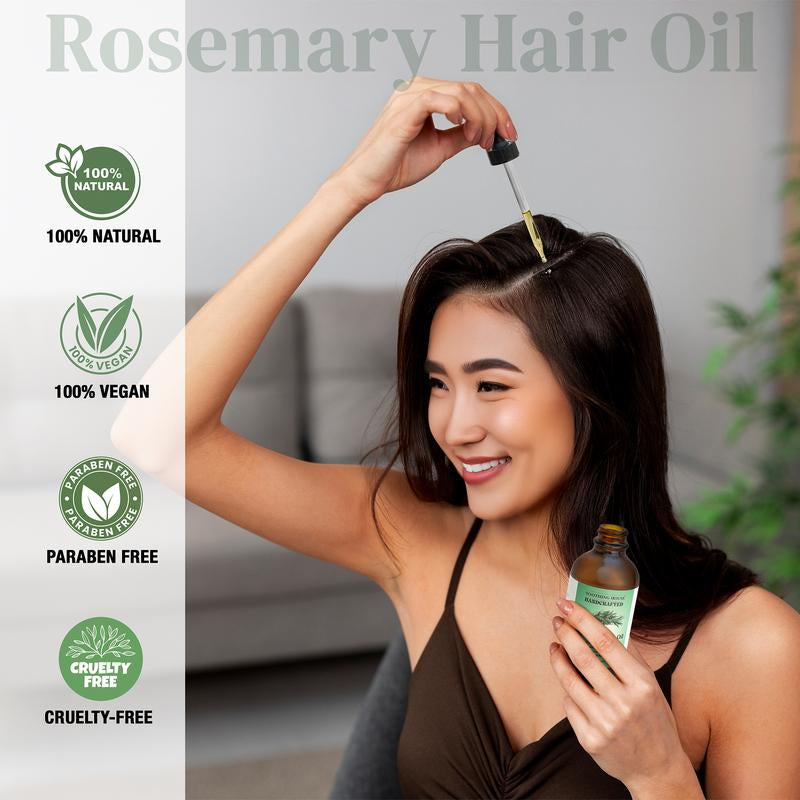 Handcrafted Rosemary Hair Growth Oil