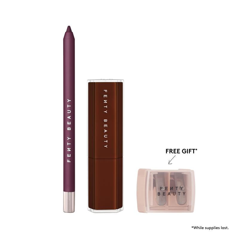 Fenty Beauty Chocolate Bordeaux Lip Duo