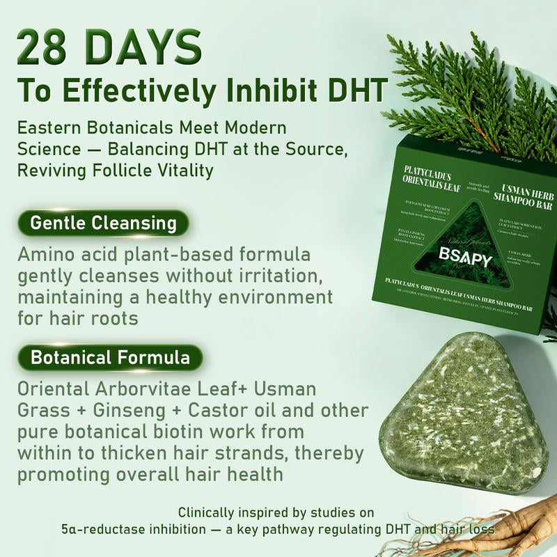 BSAPY Anti-Hair Loss Shampoo Bar