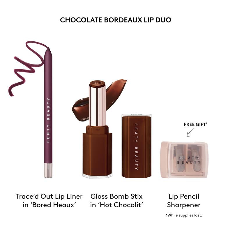 Fenty Beauty Chocolate Bordeaux Lip Duo