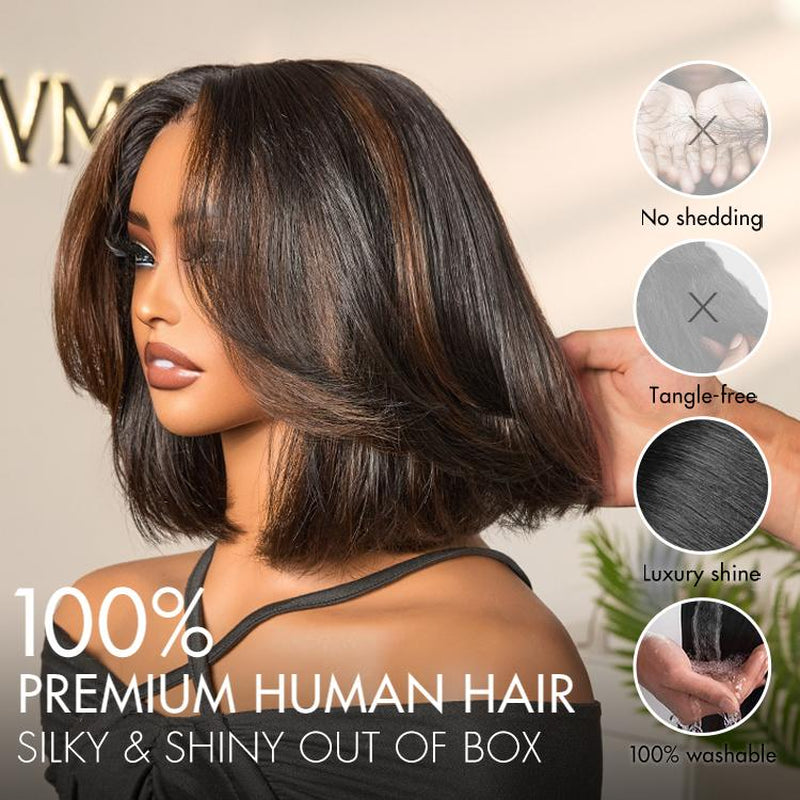 LUVME Layered Bob Wig