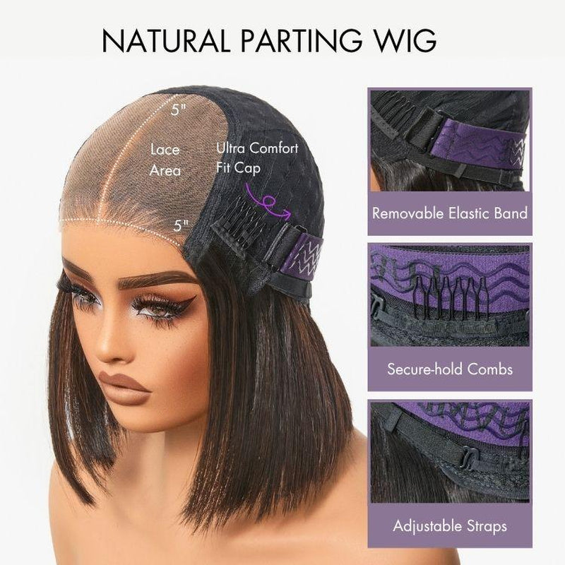 LUVME Layered Bob Wig